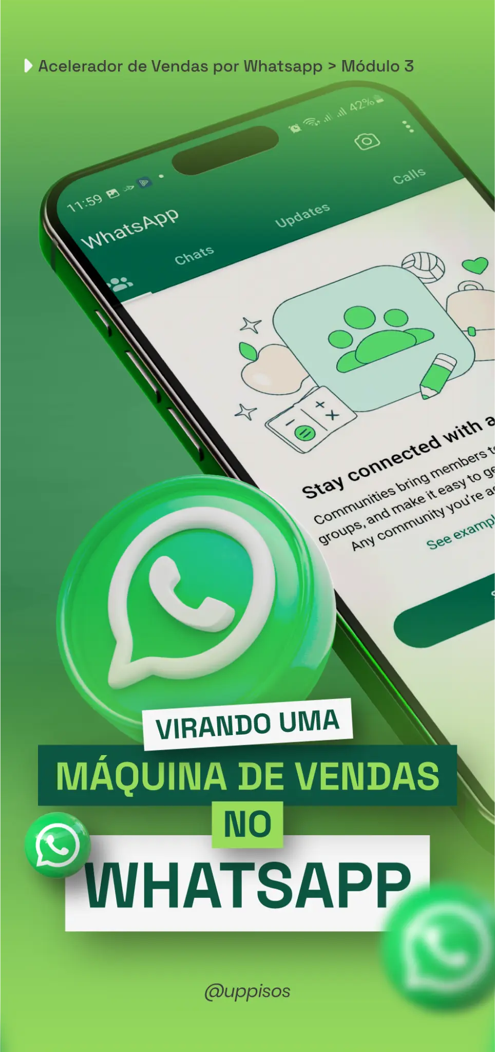 Módulo 3 de Acelerador de Vendas por WhatsApp